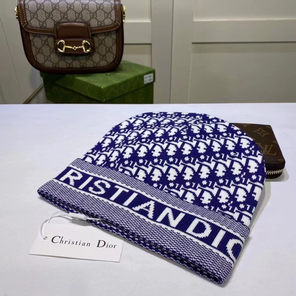 DIOR unisex warm casual knit hat