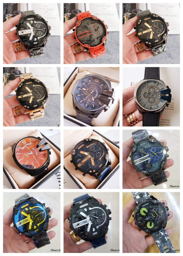 Diesel Men's High-Quality Mechanical Watch Strap Box