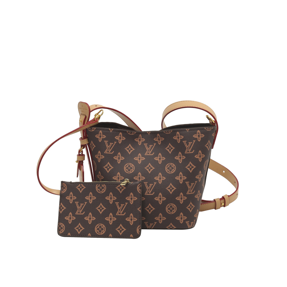 LV four-color women's bucket bag