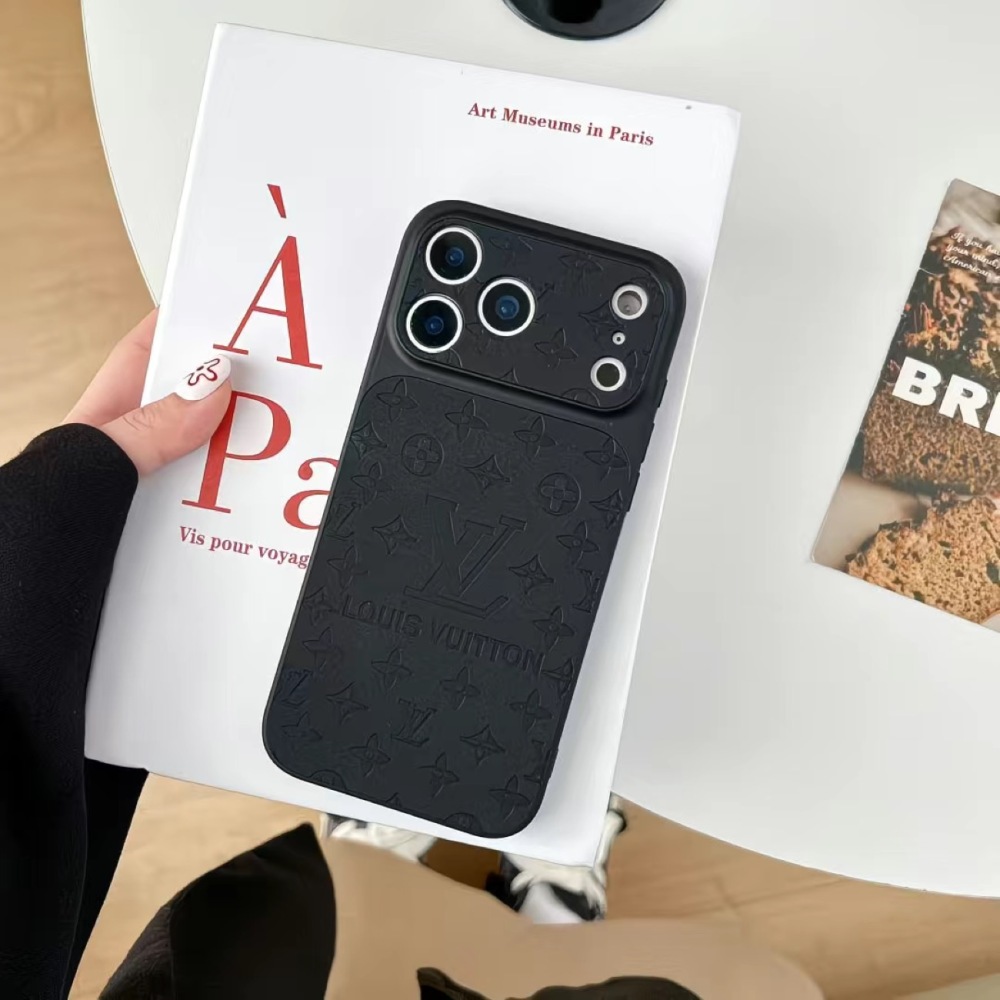 LV leather phone case