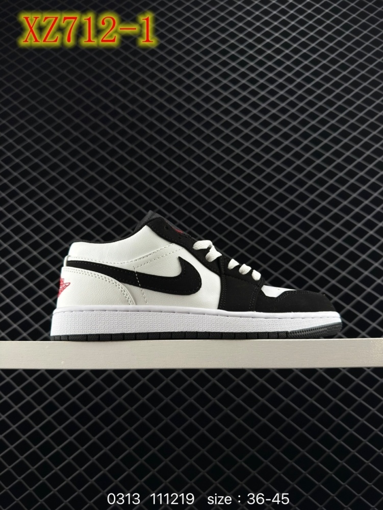 XZ712 NIKE ir ordan l Low \"Panda"