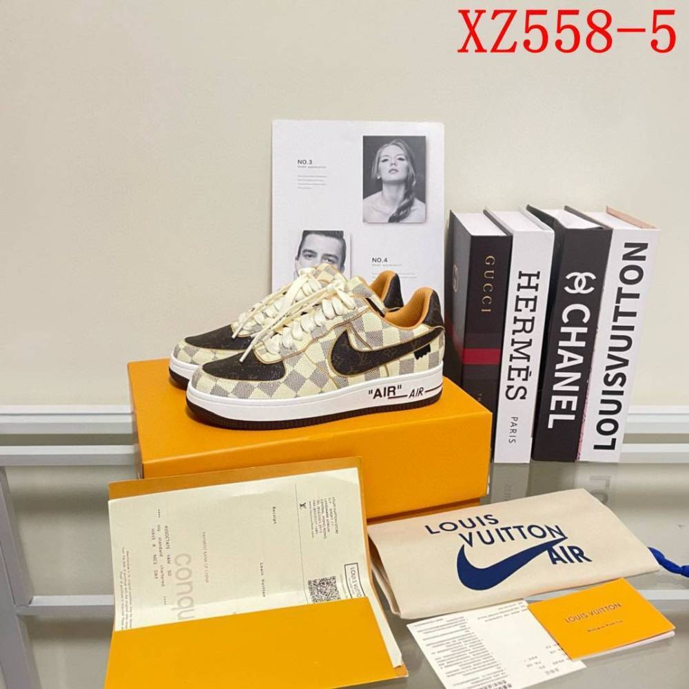 NIKE x LV casual trendy shoes for men and women