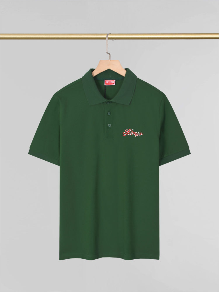 KENZO polo shirt with collared short sleeves