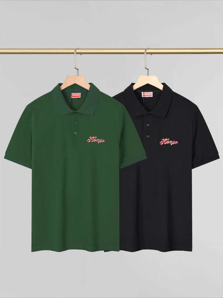 KENZO polo shirt with collared short sleeves