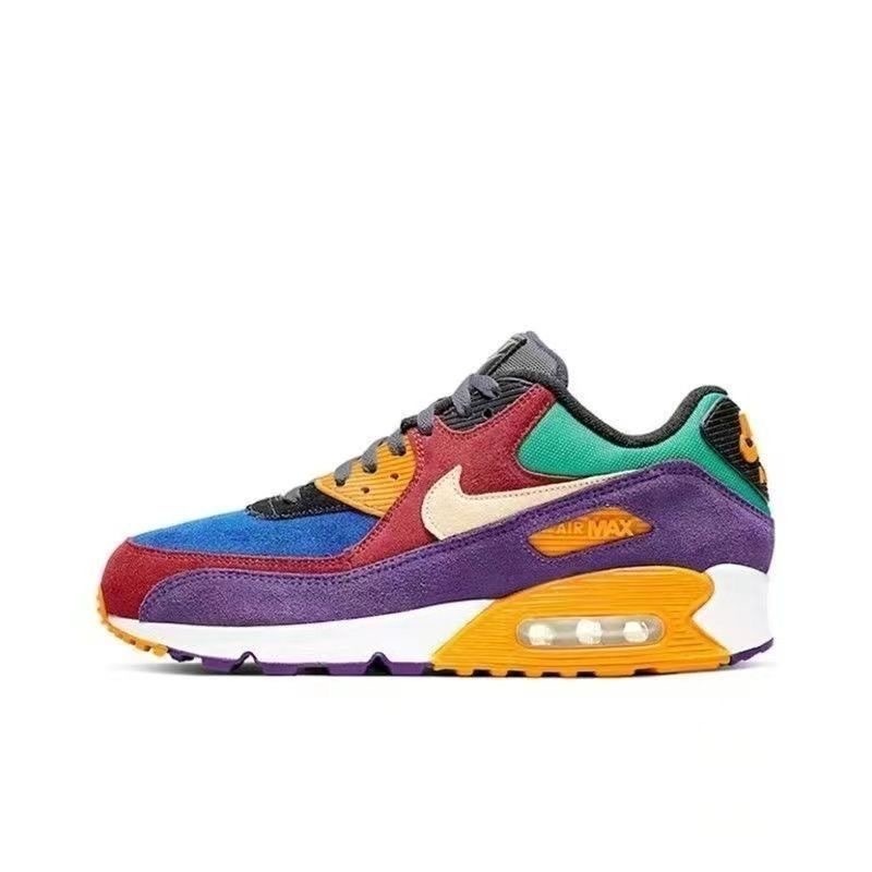 1 NIKE AIR MAX 90 Air-cushioned shoes for men and women, casual sports shoes