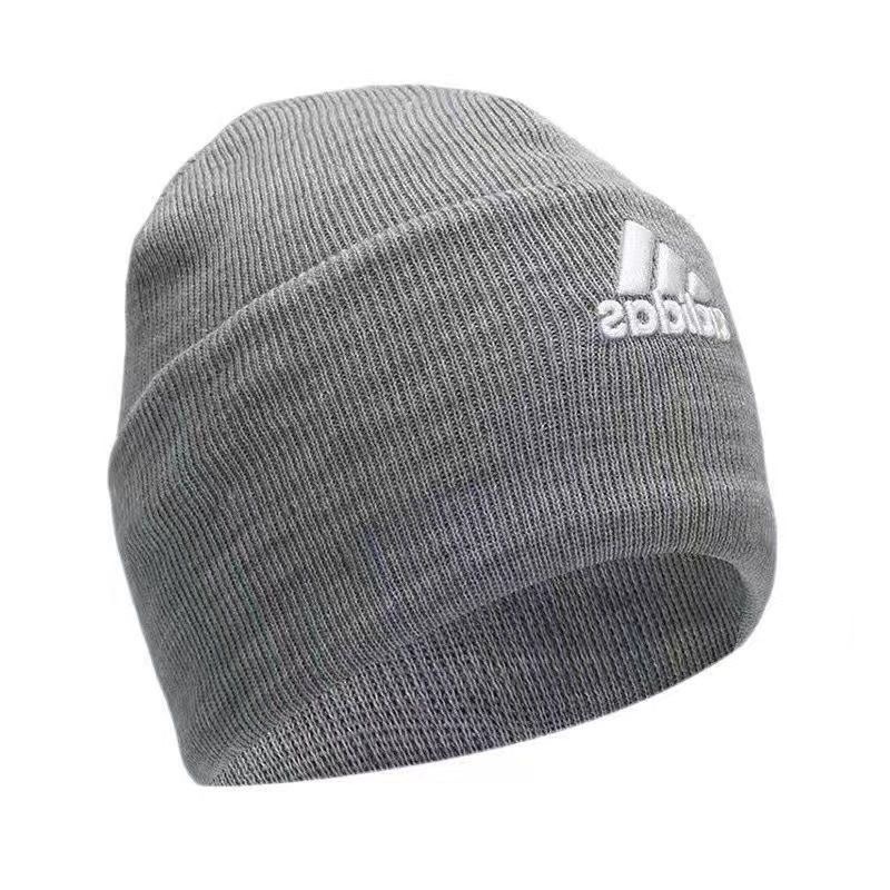 ADIDAS Fall\/Winter Adidas Originals Knit Hat for Men and Women, Windproof Wool Hat, Casual Warm Beanie