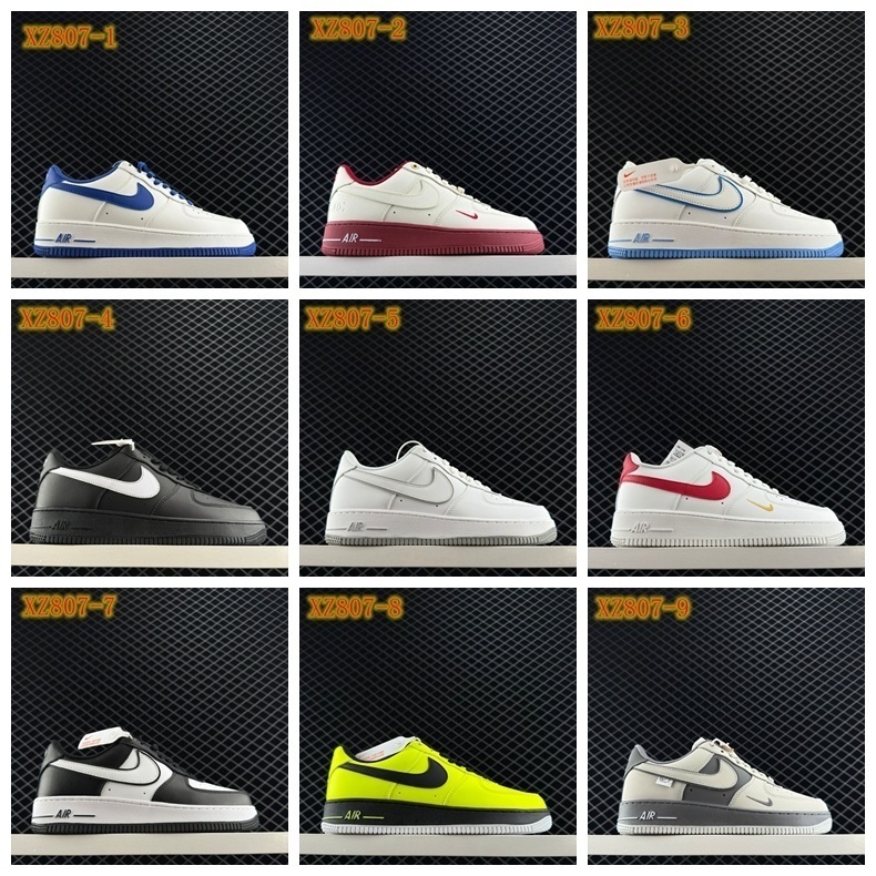 XZ807 Nike Air Force l' 07 Low\"White\/Light Grey"