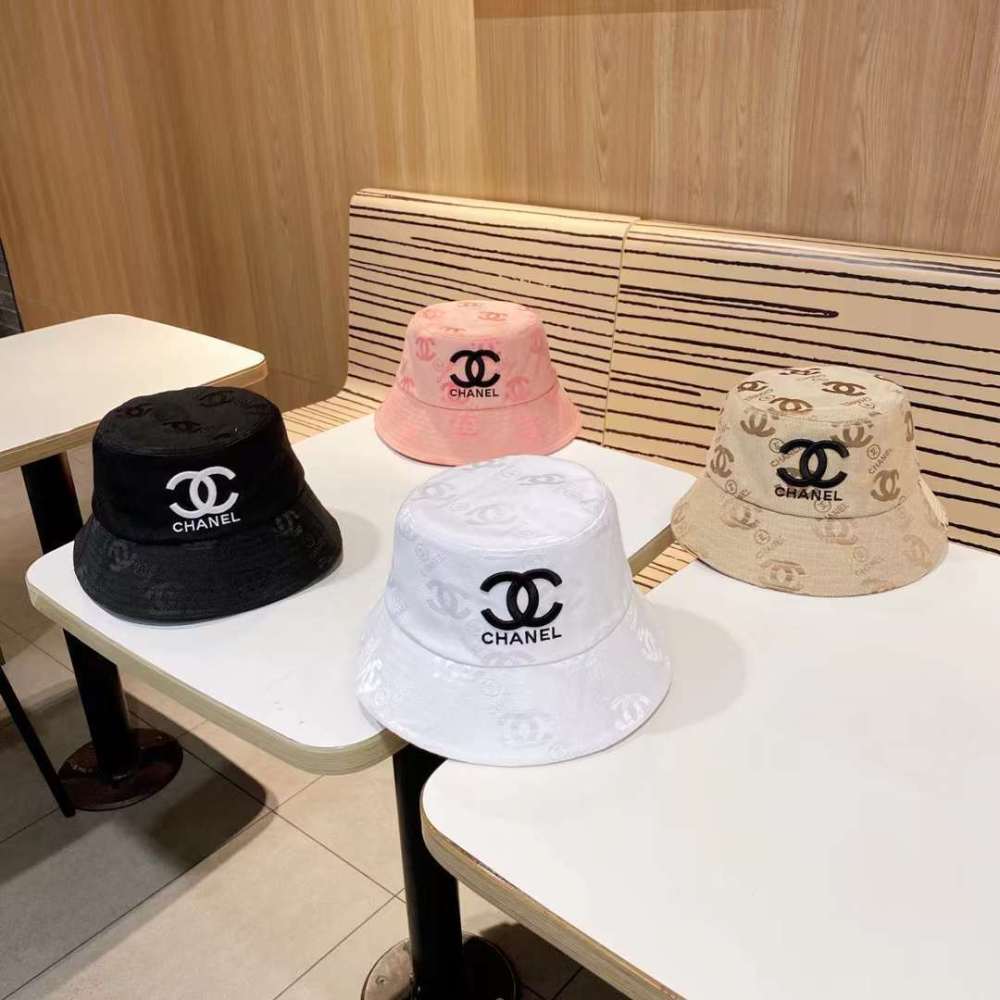 CHANEL unisex versatile classic fisherman hat