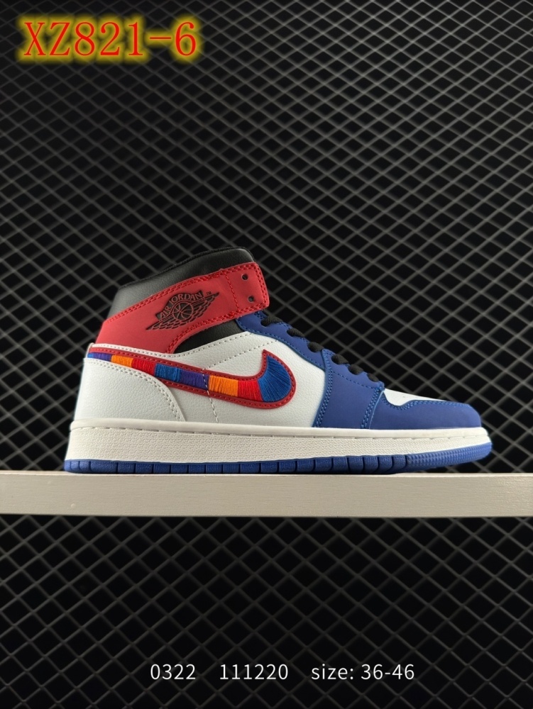 XZ821 NIKE Air Jordan 1 Mid \"Neapolitan"