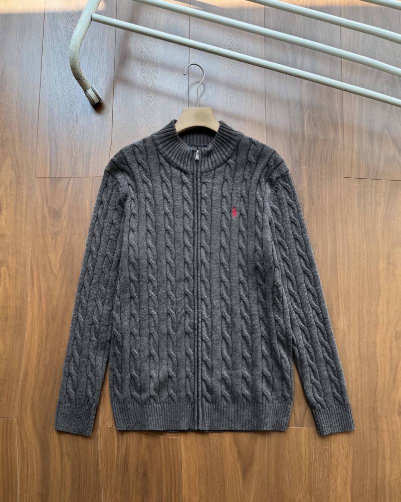 Ralph Lauren Zip-Up Sweater with Stand Collar1