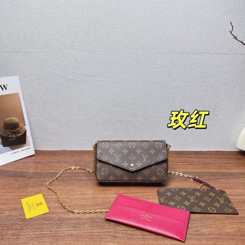 LV high-quality women's envelope bag