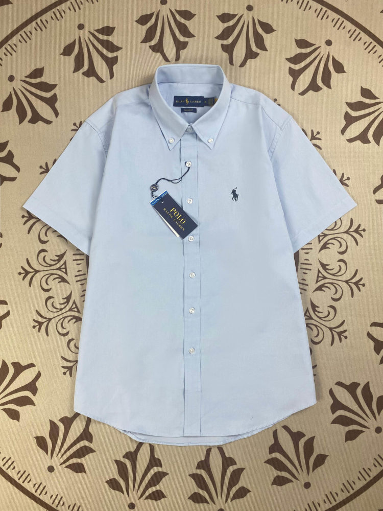 Ralph Lauren Classic casual short-sleeved shirts for men and women
