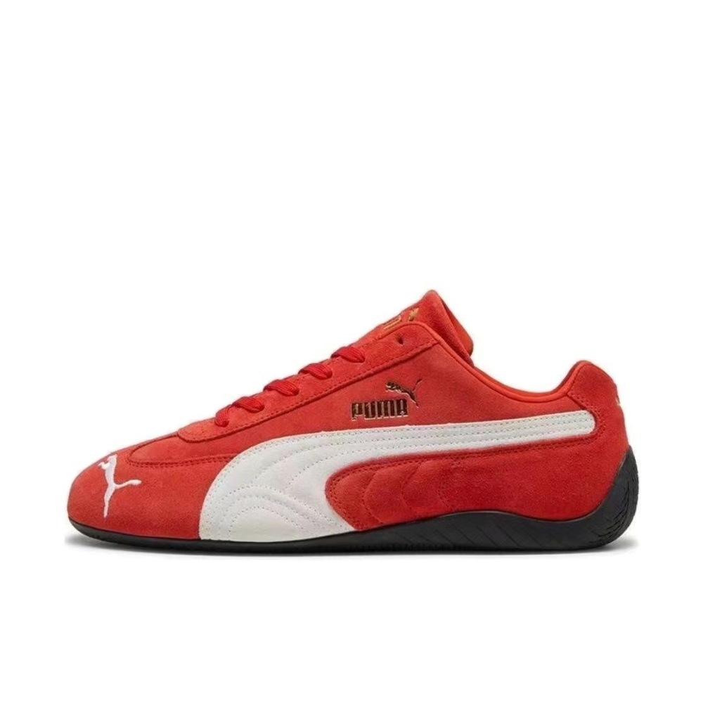 PUMA Rose Low-Top Racing Shoes, Non-Slip, Unisex Retro Versatile Casual Shoes