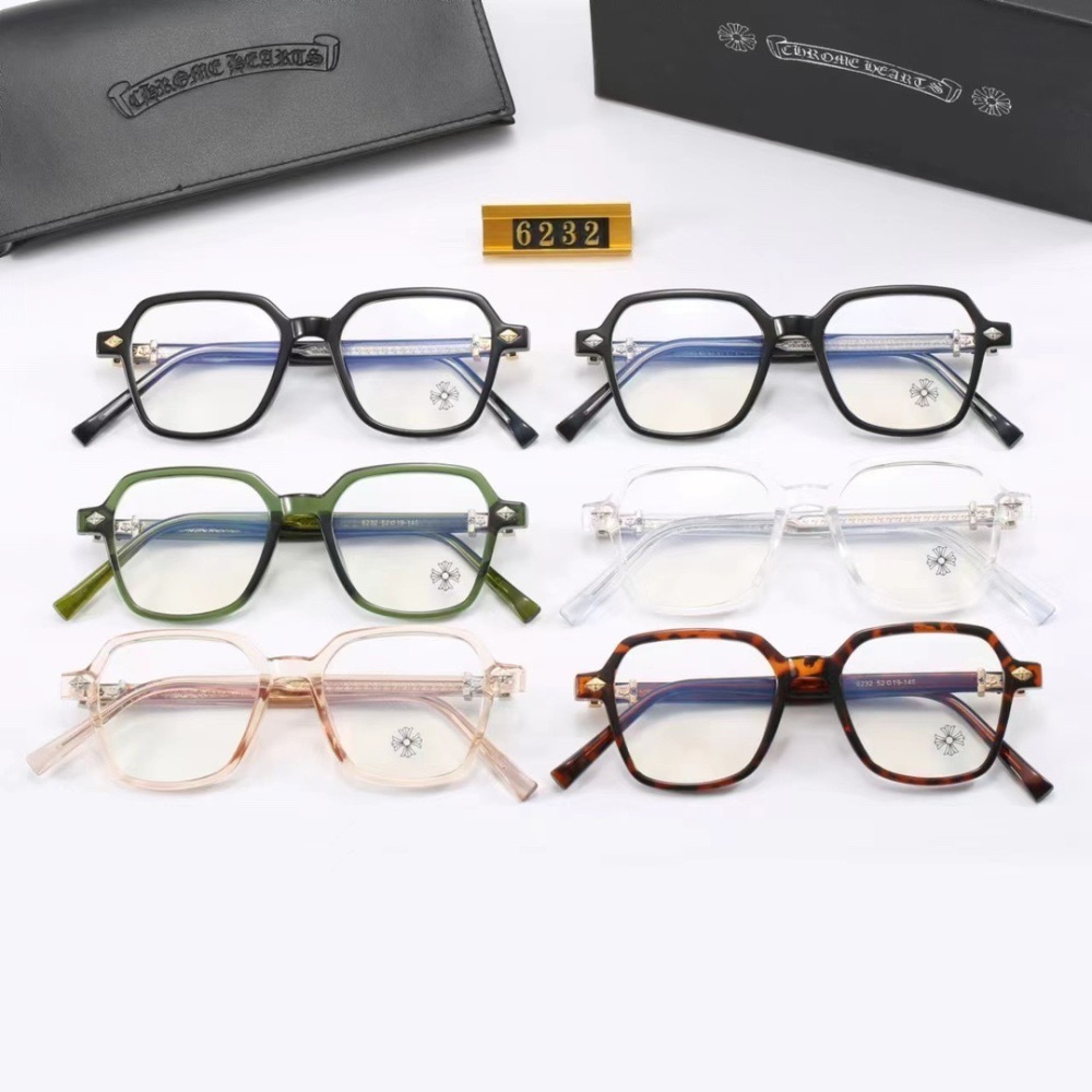 Chrome Hearts Sunglasses with Box 6232