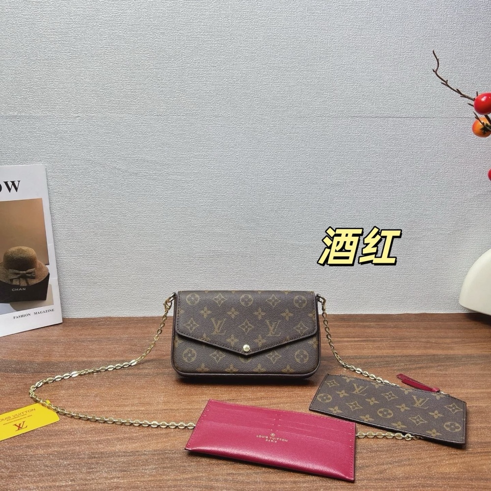 LV high-quality women's envelope bag