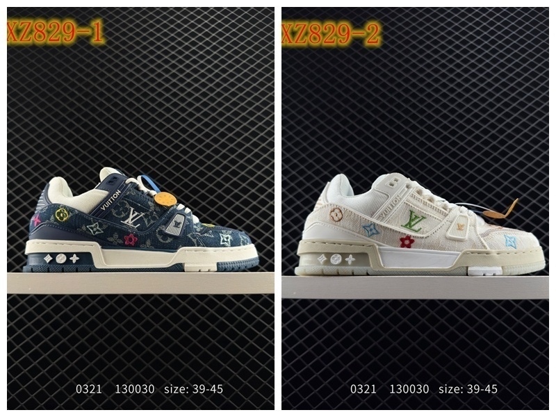 XZ829 Louis Vuitton Trainer Sneaker Low