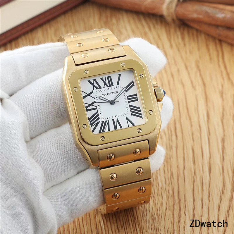 Cartier ladies' high-quality watch with box