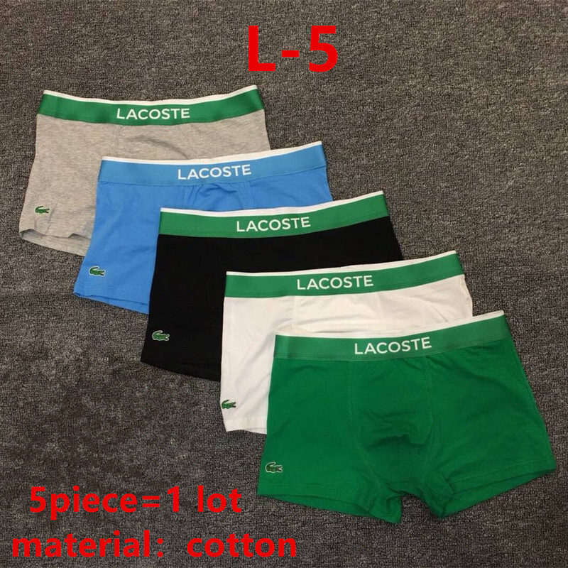 LACOSTE Men's Boxer Briefs (5-pack)