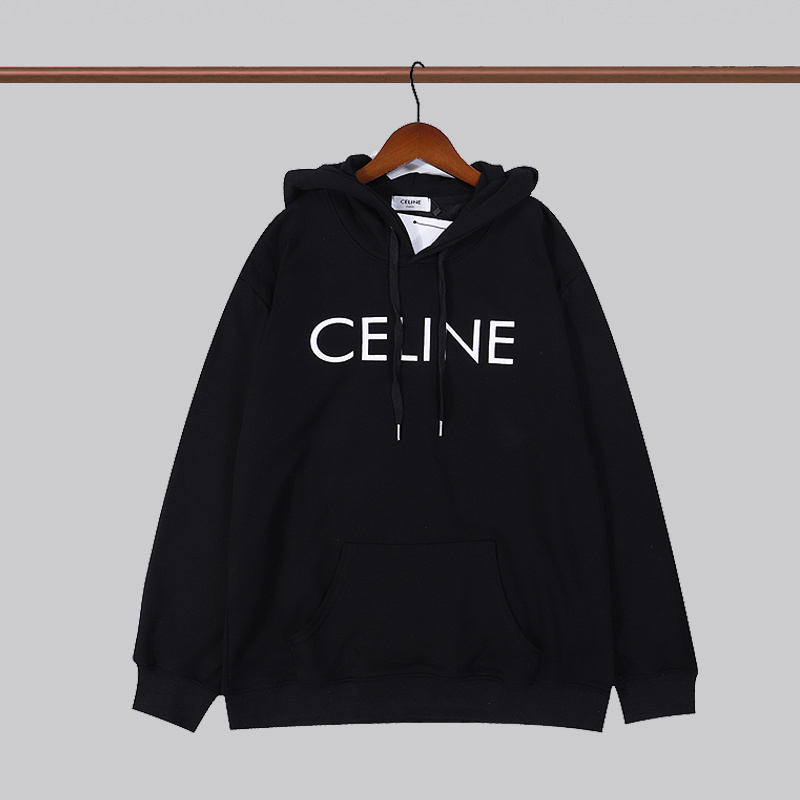 CELINE classic logo print hoodie
