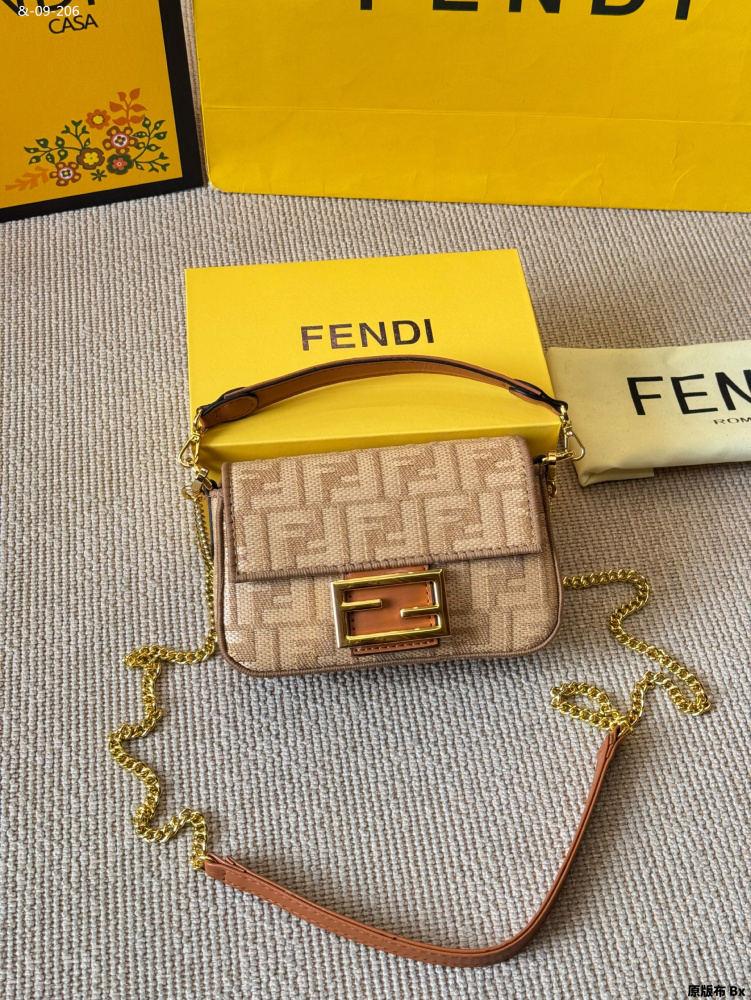 FENDI 5 colors, high-quality baguette bag