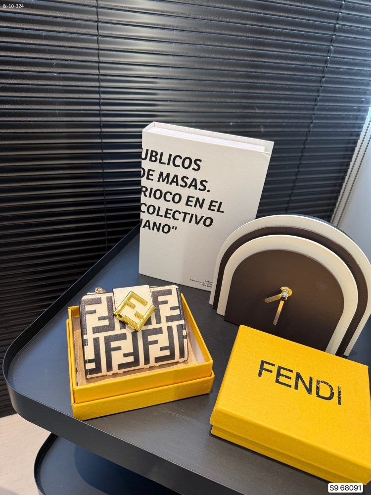 FENDI 5 colors, wallet, card bag, high quality