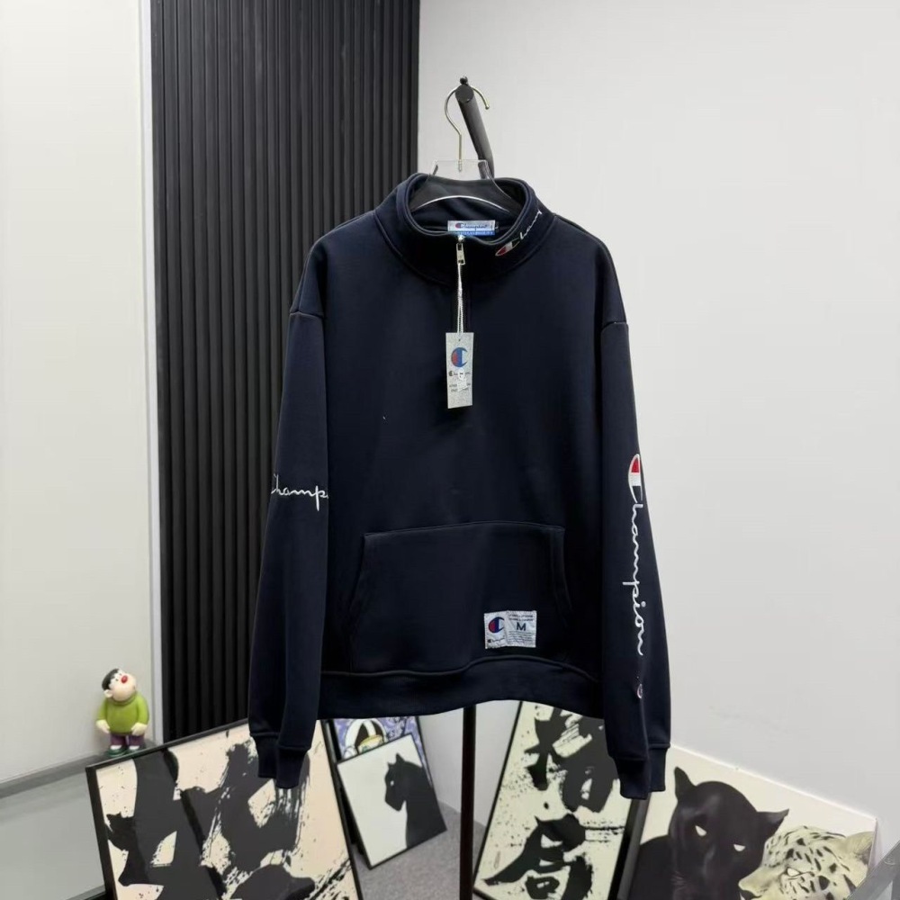 Champion Embroidered Men's and Women's Casual Sweatshirt