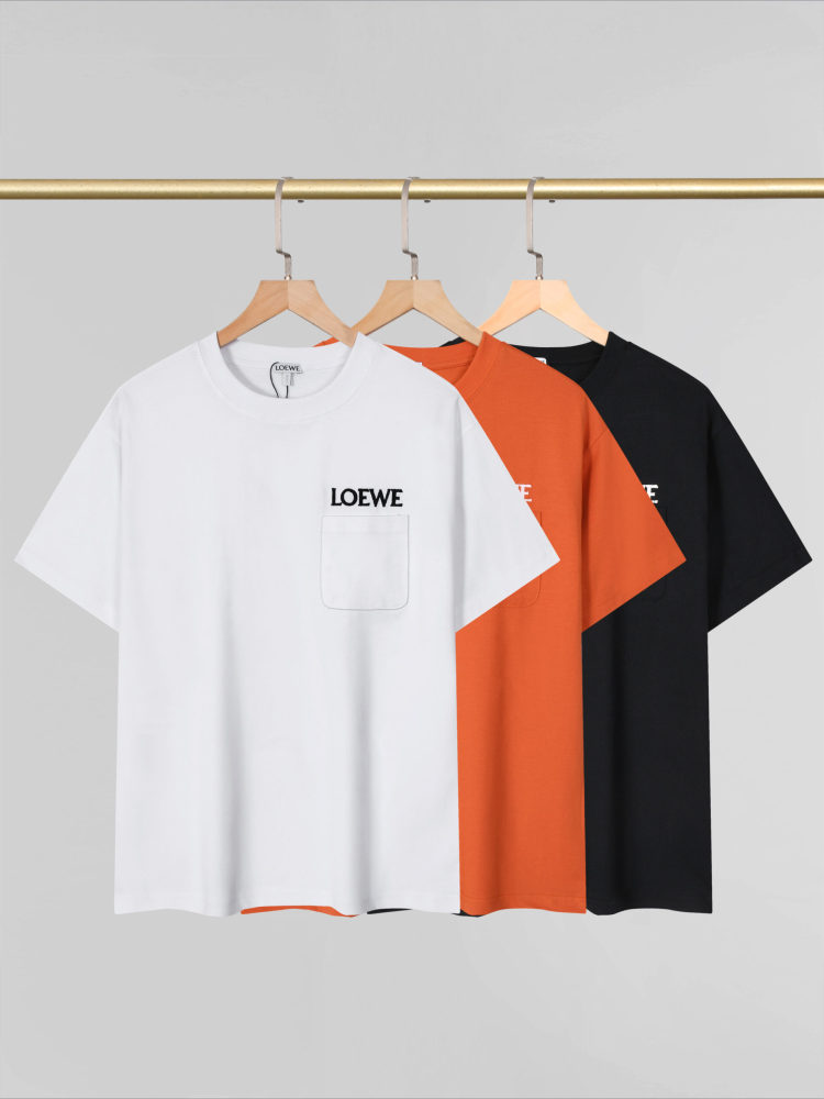 LOEWE Men's and Women's Casual Short-Sleeve T-Shirts