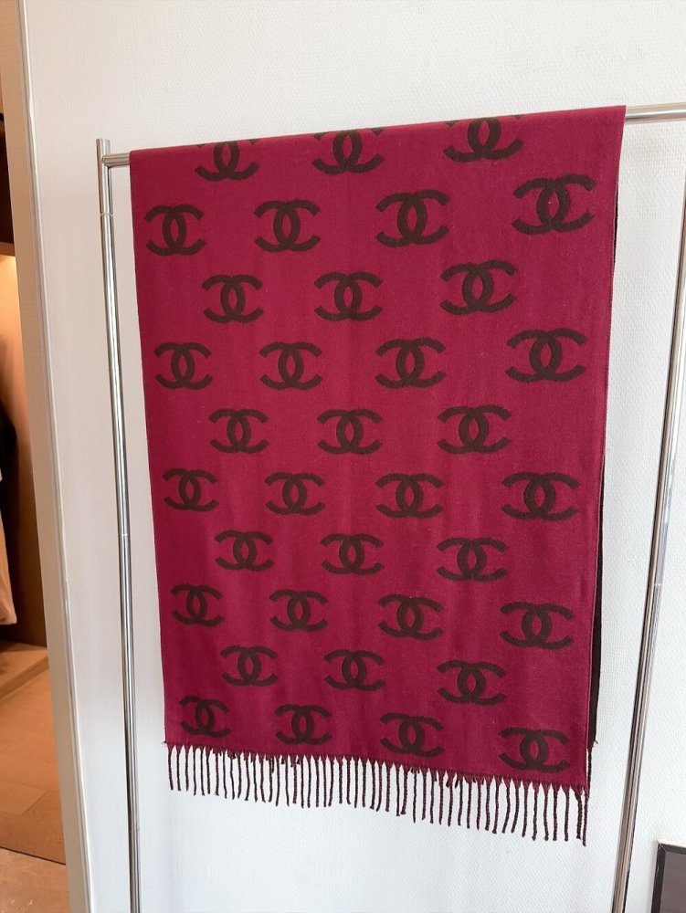 Chanel cashmere scarf 1