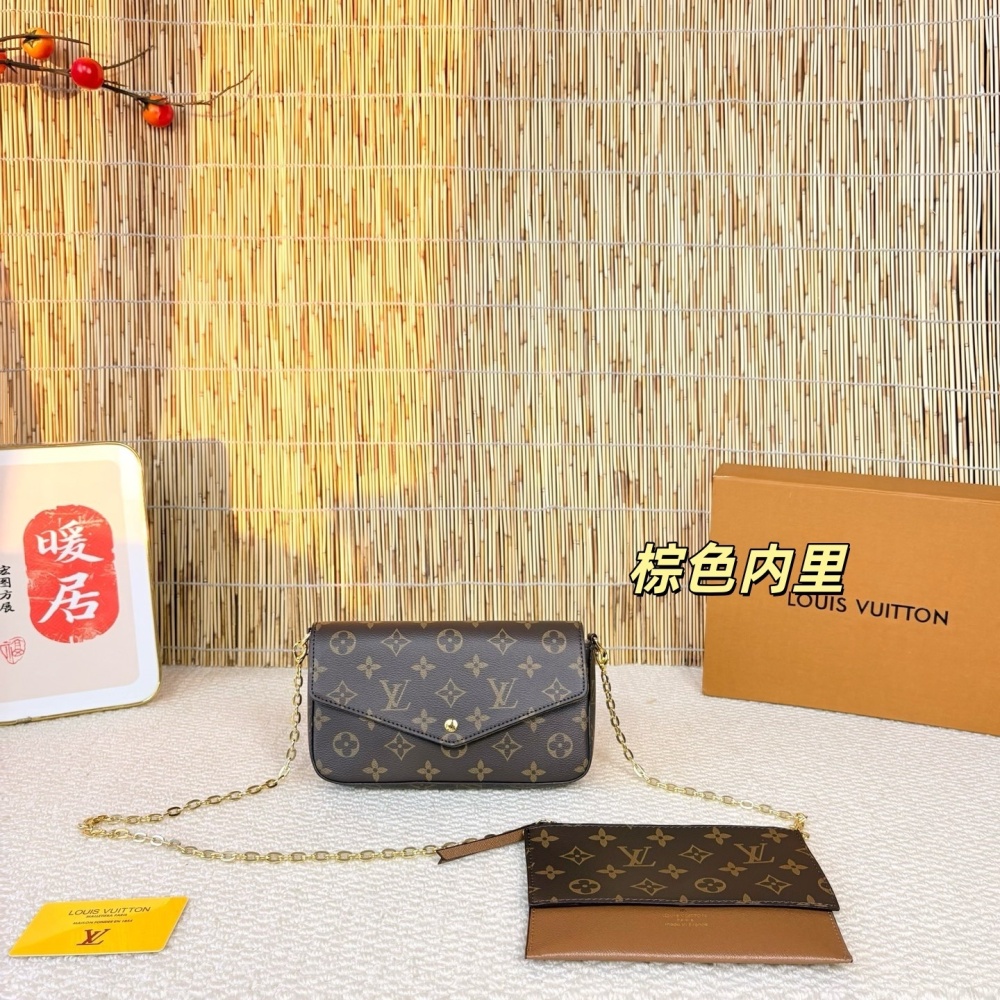 LV high-quality women's envelope bag