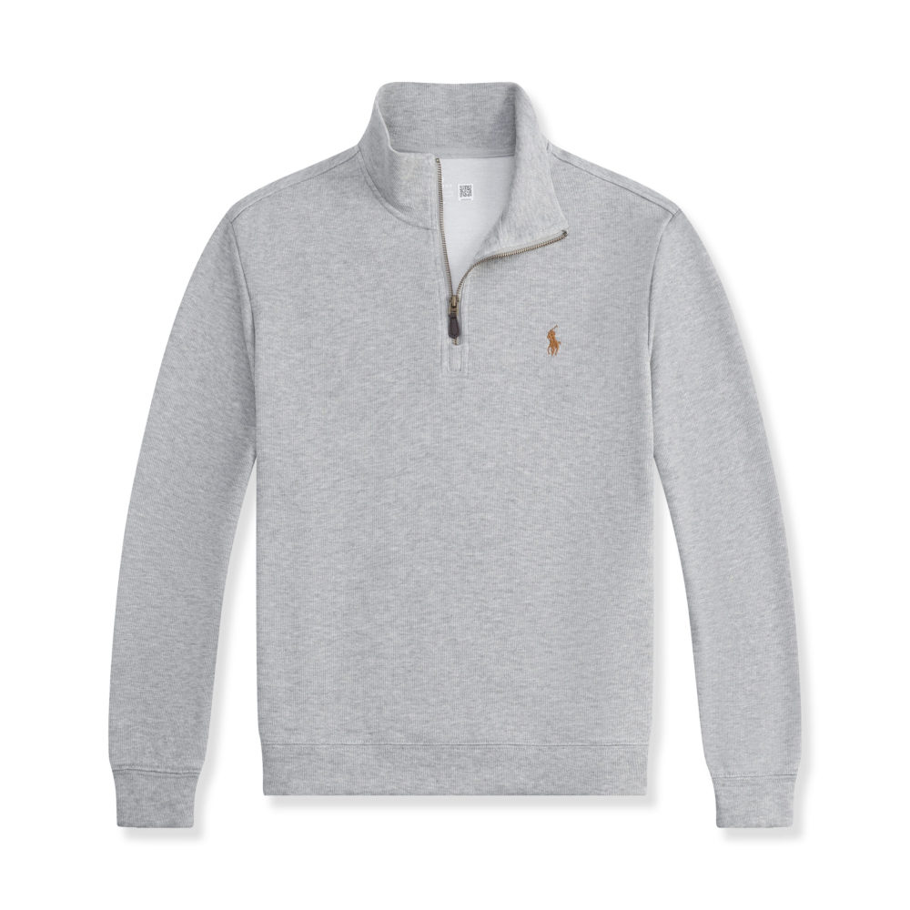 Ralph Lauren New Unisex Lapel Half-Zip Jacket