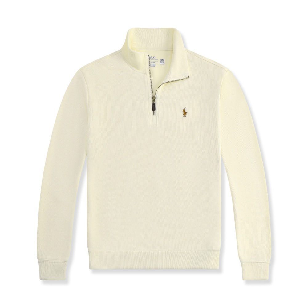 Ralph Lauren New Unisex Lapel Half-Zip Jacket