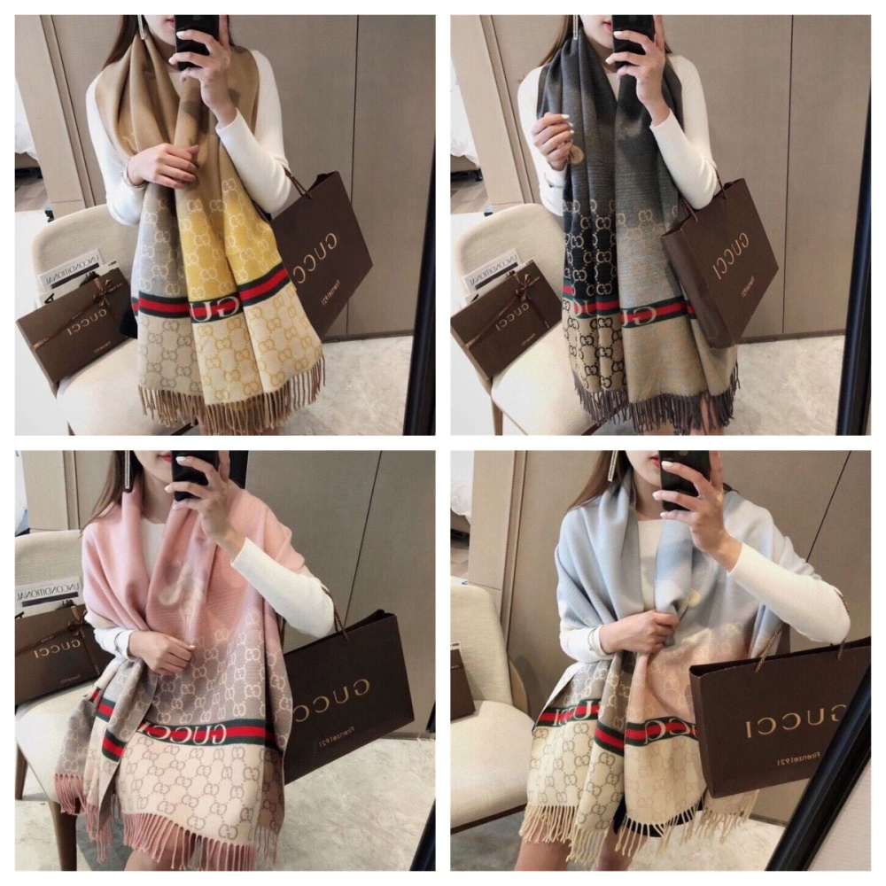 New GUCCI cashmere scarf