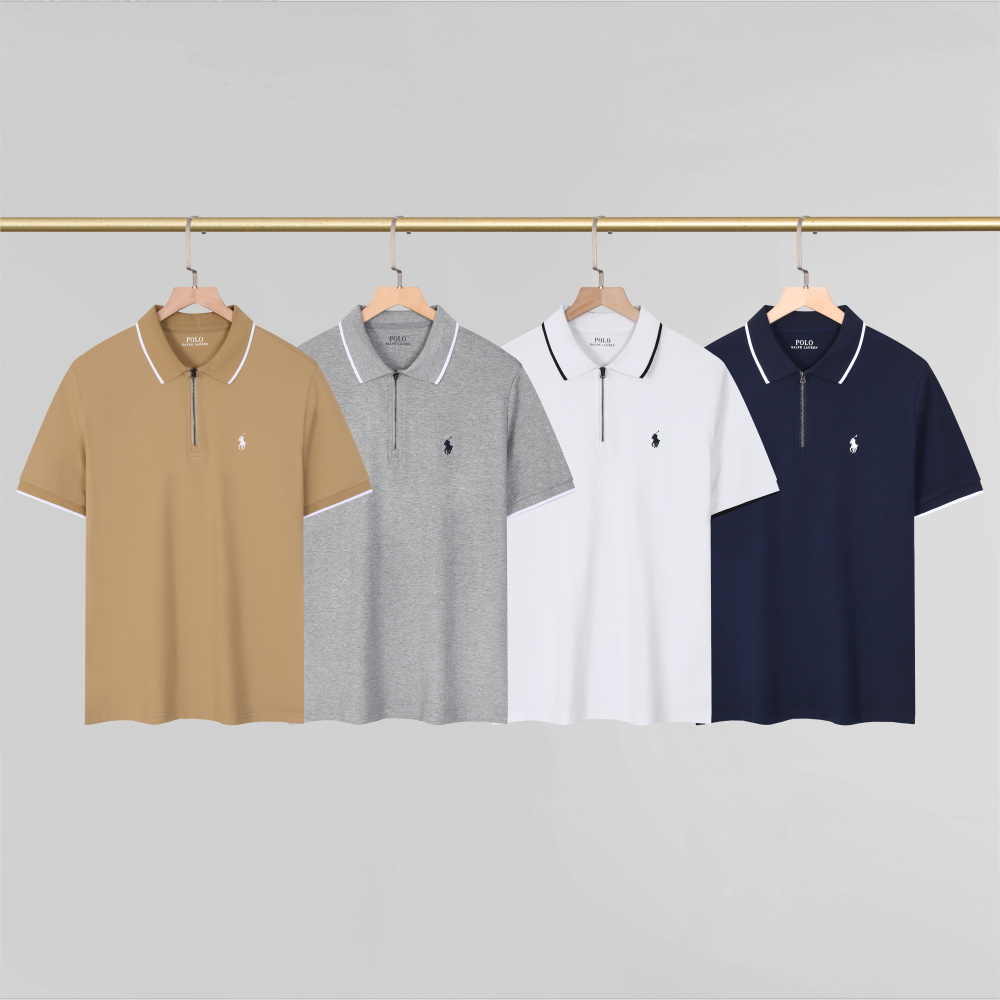 Polo Ralph Lauren Classic Fit Quarter-Zip Polo with Logo