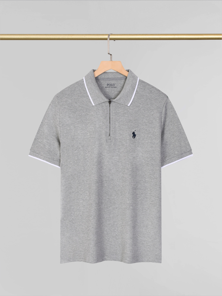Polo Ralph Lauren Classic Fit Quarter-Zip Polo with Logo