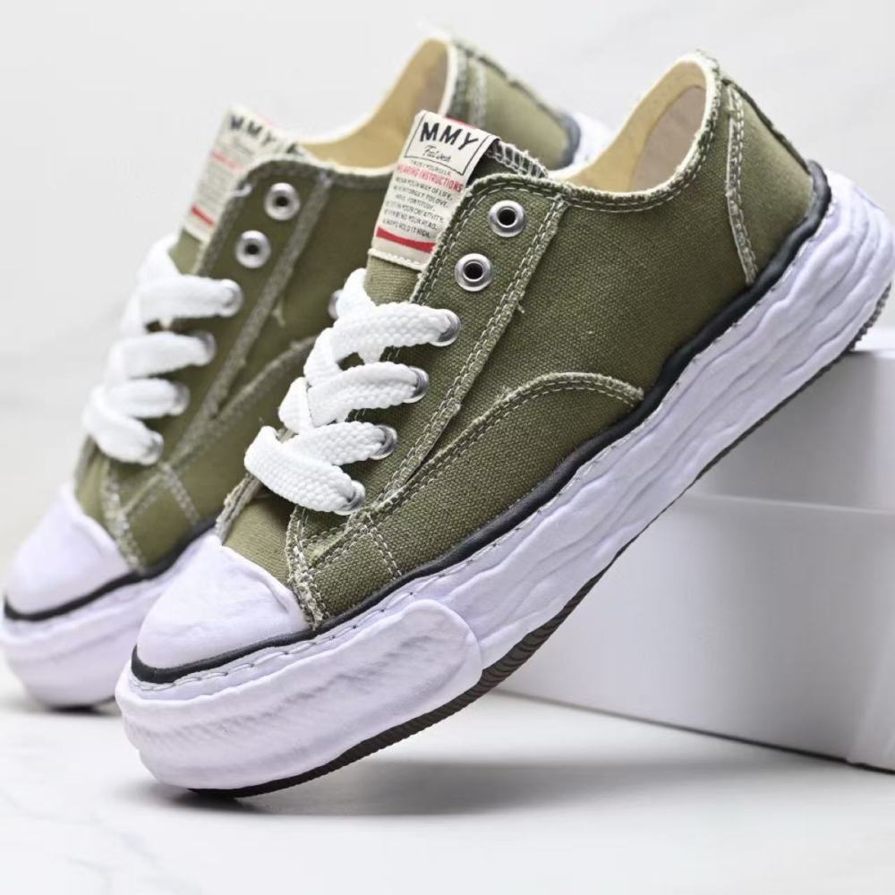 Maison MIHARA YASUHIRO Peterson OG Sole Canvas Low-Top Sneakers