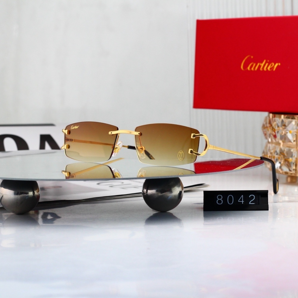 Cartier Rimless Sunglasses 4225