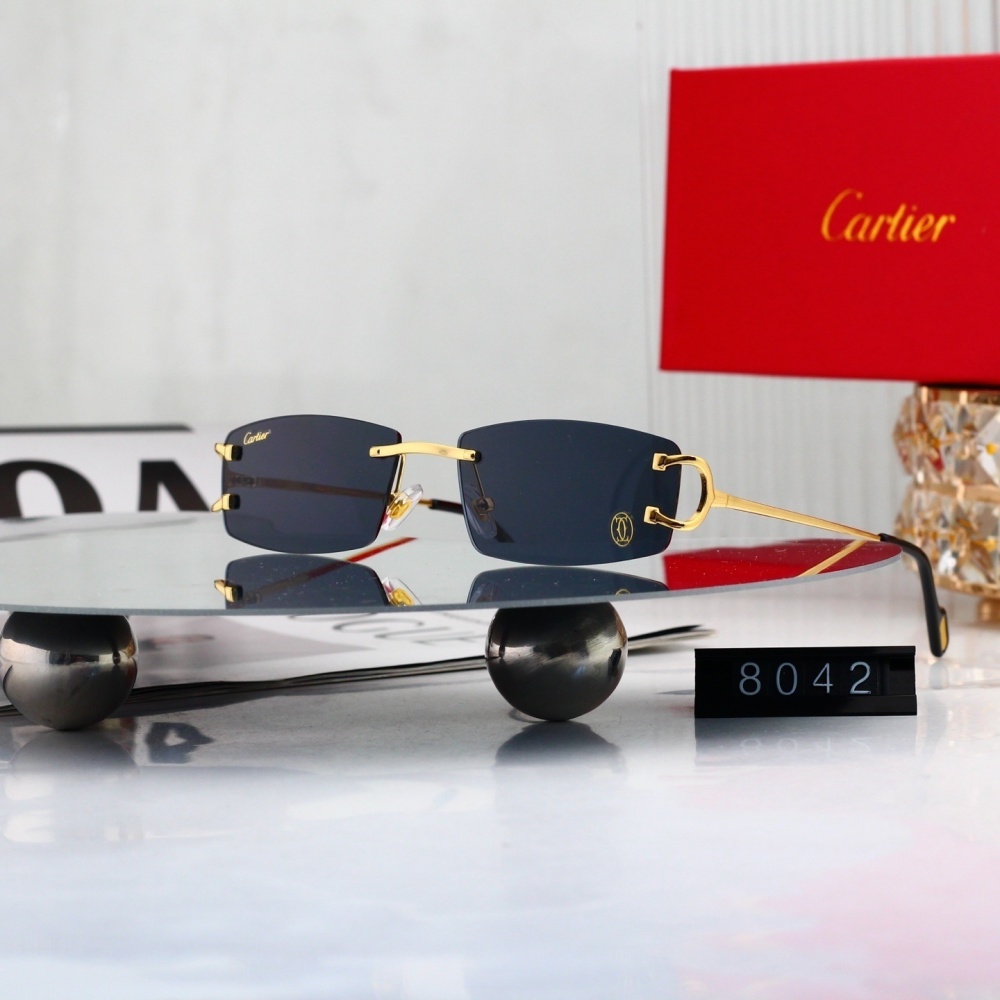 Cartier Rimless Sunglasses 4225