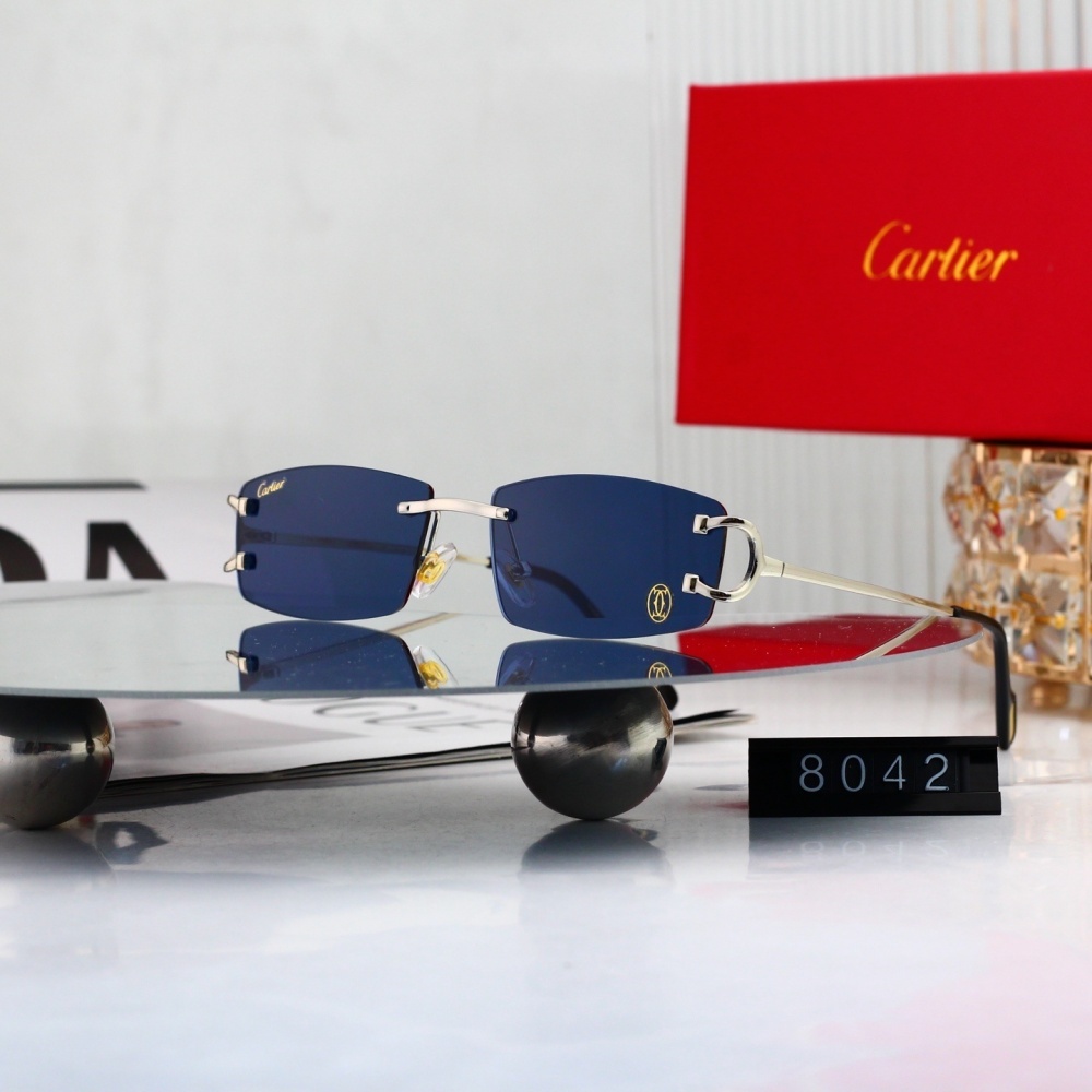 Cartier Rimless Sunglasses 4225