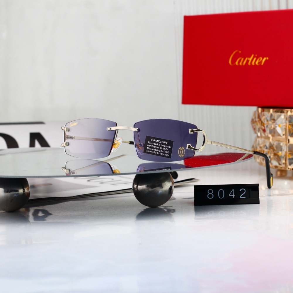Cartier Rimless Sunglasses 4225
