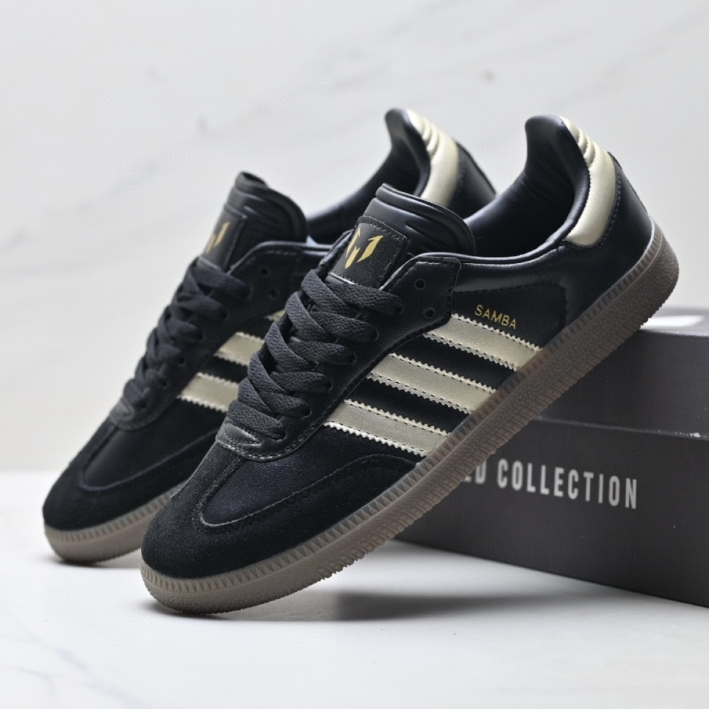 adidas Samba OG Retro Suede & Leather Low-Top Sneakers 27