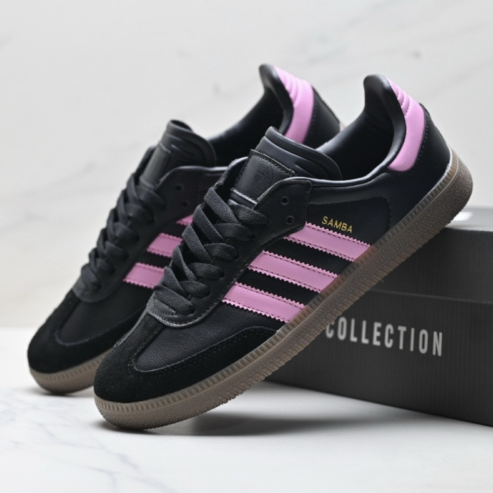 adidas Samba OG Retro Suede & Leather Low-Top Sneakers 27