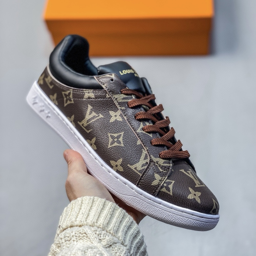 Louis Vuitton Luxembourg Monogram Low-Top Sneakers