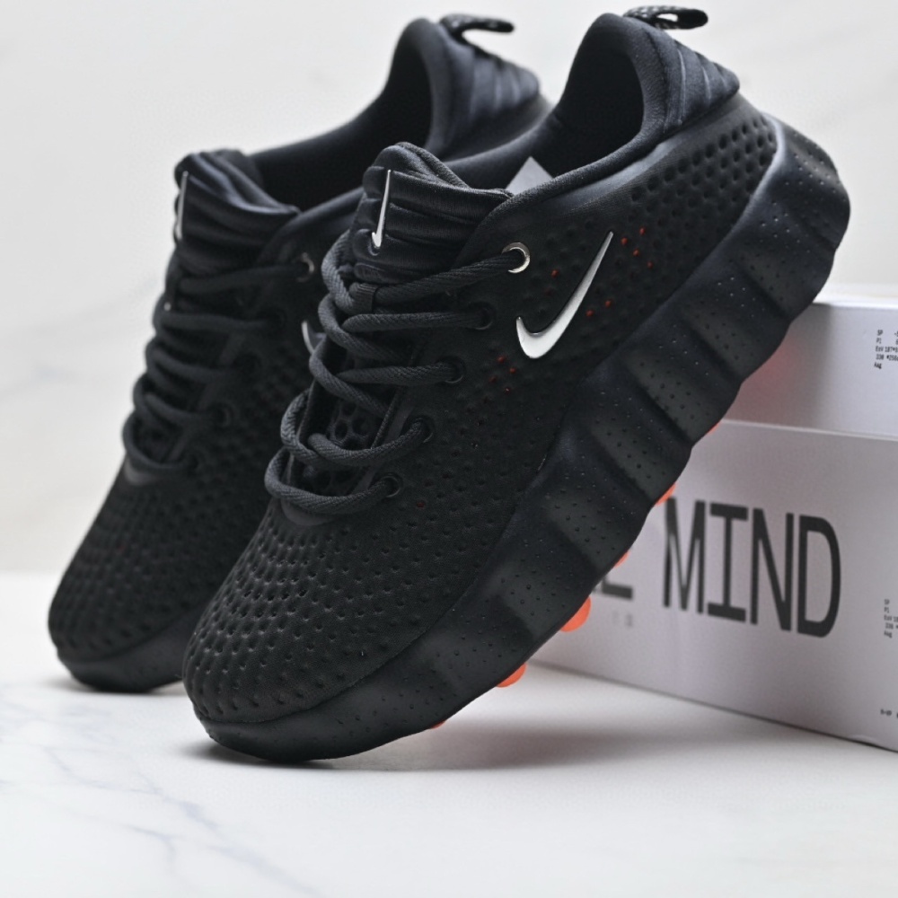 Nike MIND 002 Swoosh Wavy Sole Platform Sneakers