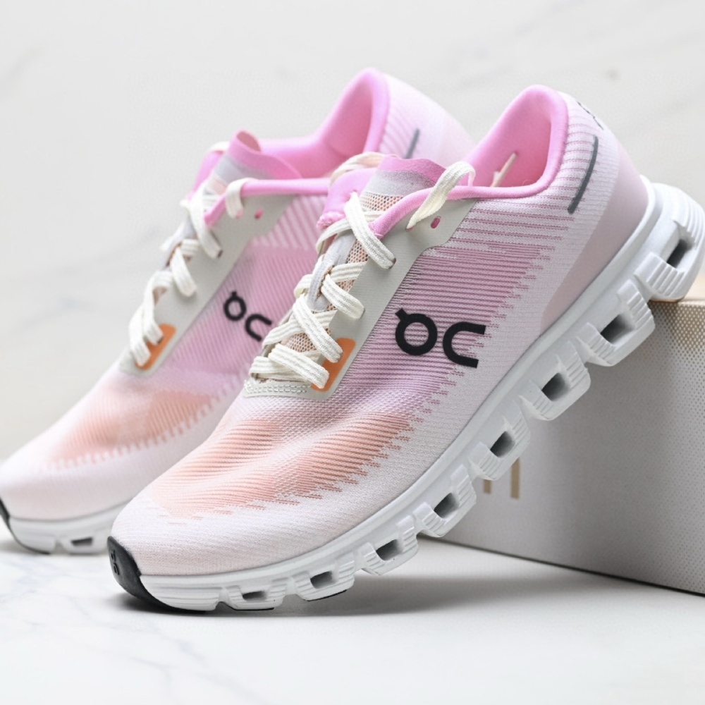 On Cloudflow 4 Breathable Mesh Running Sneakers