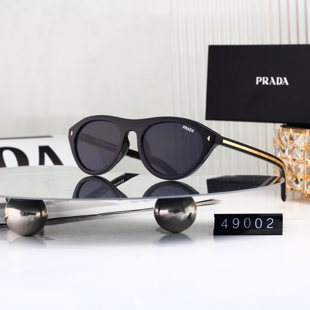 Prada Classic Oval Cat-Eye UV Protection Sunglasses 49002