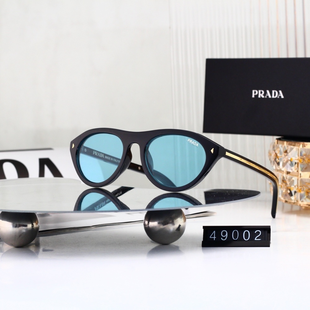 Prada Classic Oval Cat-Eye UV Protection Sunglasses 49002