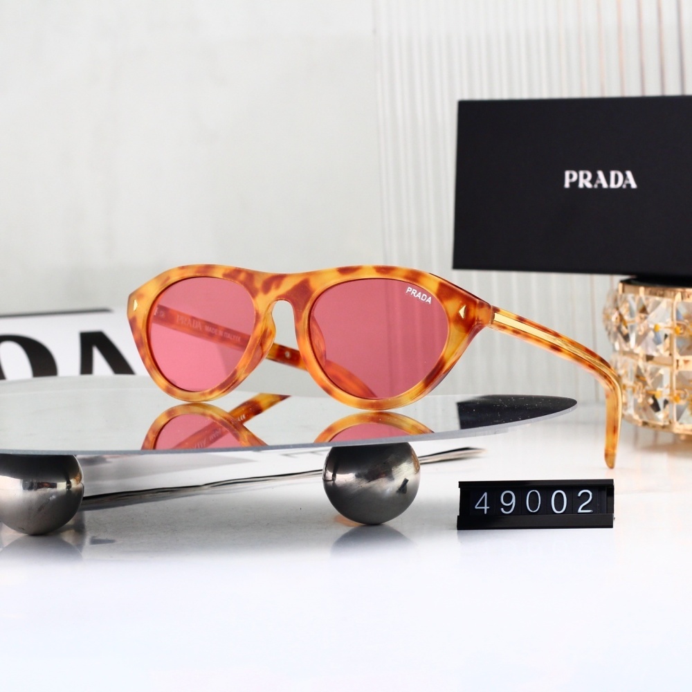 Prada Classic Oval Cat-Eye UV Protection Sunglasses 49002