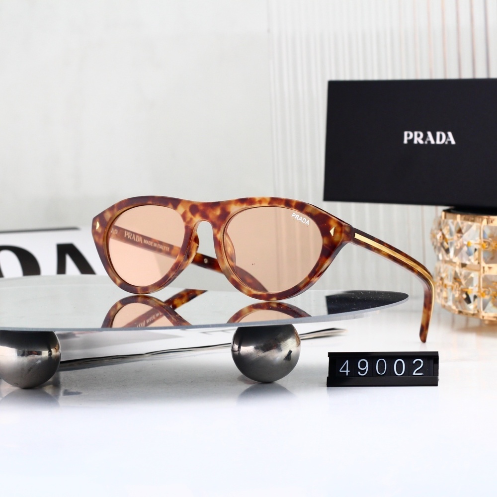 Prada Classic Oval Cat-Eye UV Protection Sunglasses 49002