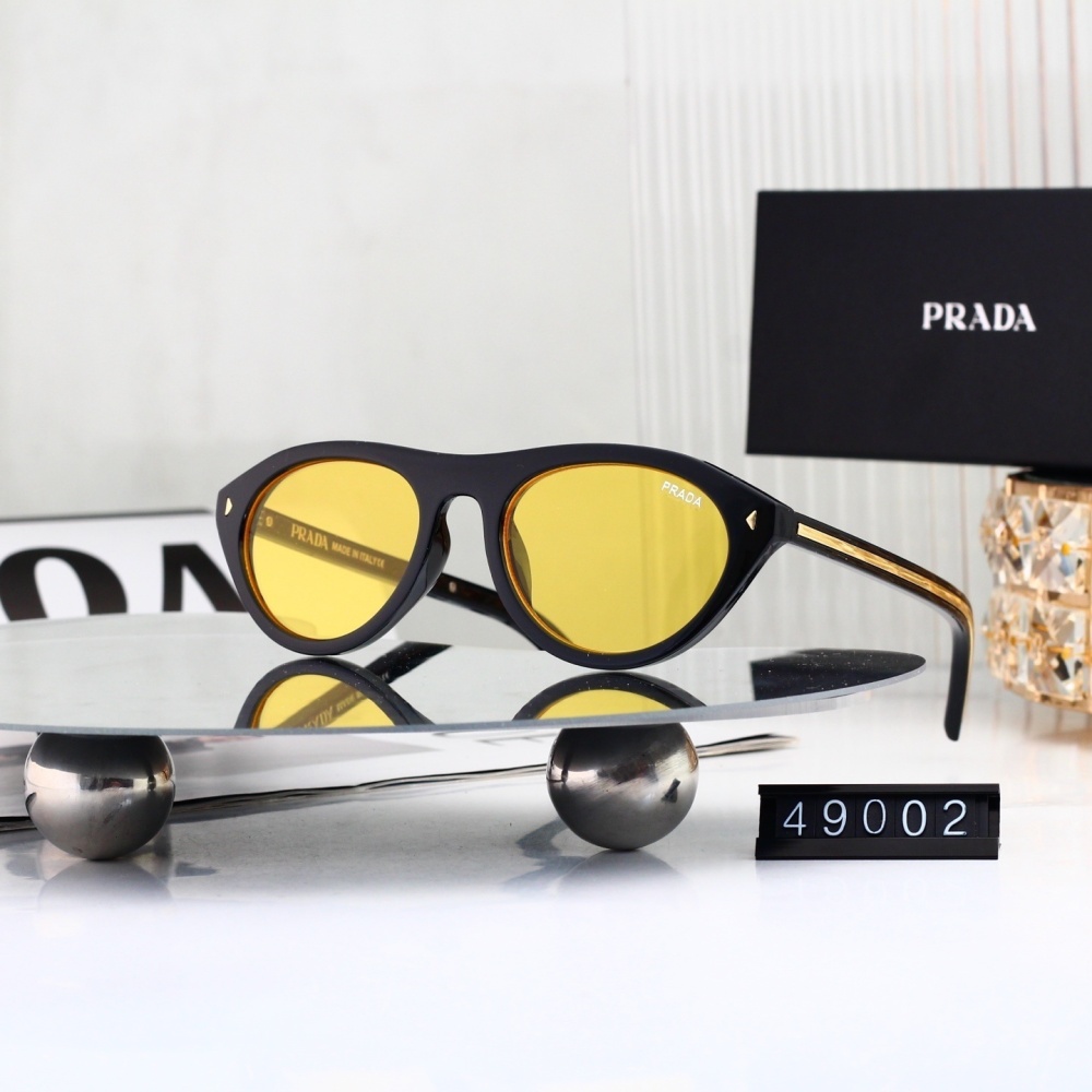 Prada Classic Oval Cat-Eye UV Protection Sunglasses 49002