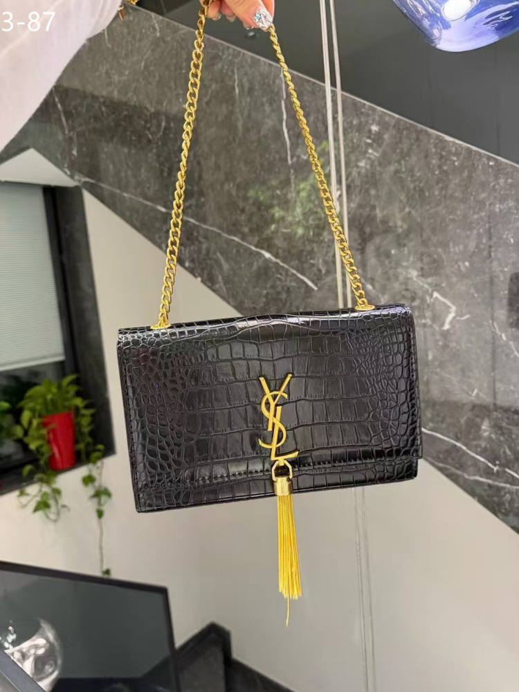 YSL Monogram Kate Tassel Shoulder Bag